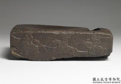 图片[3]-Inkstone with pattern of the eight trigrams and twelve period of time, Song dynasty, Xuanhe reign (1119-1125)-China Archive